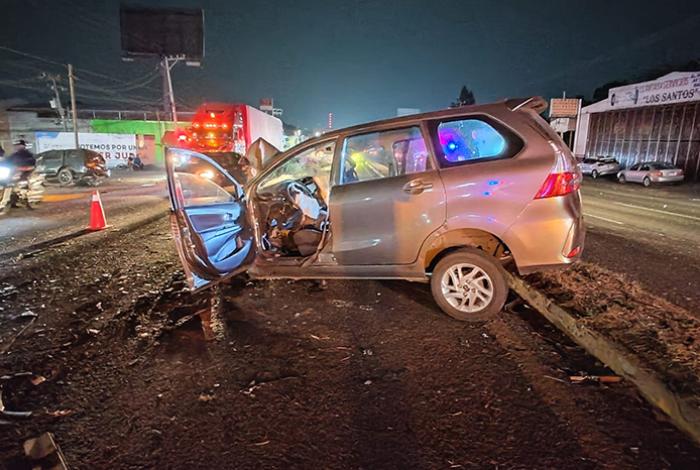 Se registran al menos 3 accidentes en las salidas de Morelia; hay un detenido y dos heridos