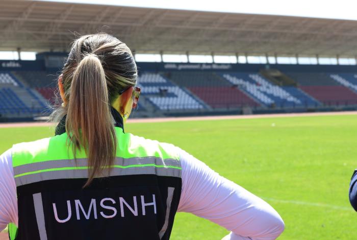 Se renueva el Estadio Universitario; Yarabí Ávila refuerza su compromiso con el deporte