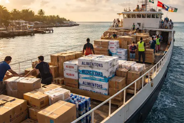 Se retrasa hasta este martes la llegada a Cuba del primer barco del Convoy Nuestra América