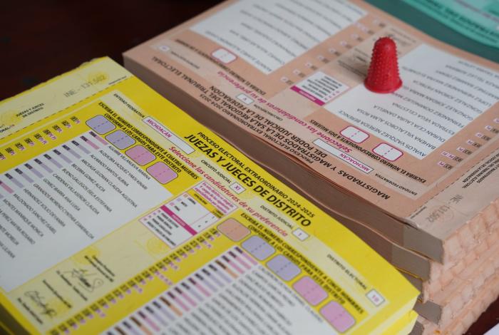 Se robaron más de 2 mil boletas el día de la elección
