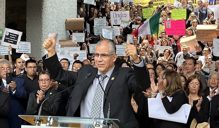 Se suma PJ de Guanajuato a manifestación contra reforma judicial