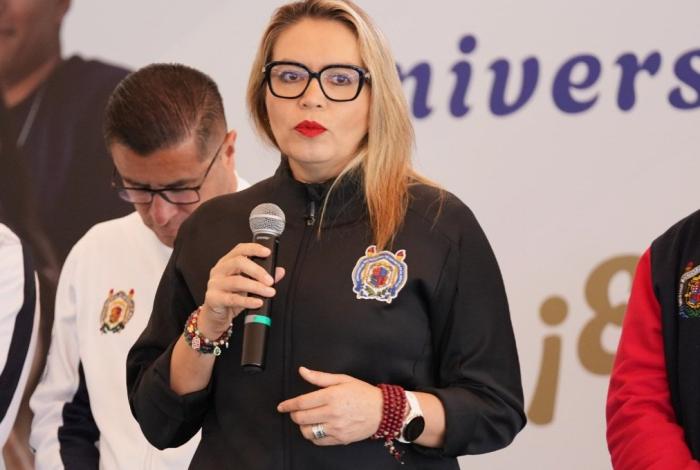 Seamos una familia nicolaita, invita Yarabí Ávila a padres y madres de aspirantes a ingresar a la UMSNH