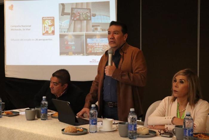 Sectur presenta a hoteleros acciones del Plan Michoacán