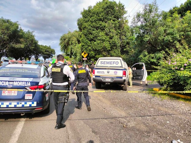 #Seguimiento #Video | Hallan a hombre sin vida en jardinera del libramiento de Morelia