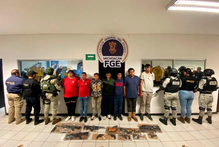 Seguridad Pública decomisó 54 armas de fuego en Michoacán durante agosto