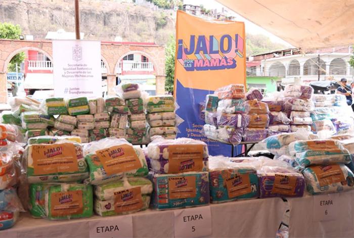 Seimujer anuncia 4 sedes de entrega de pañales en Morelia, a partir de agosto