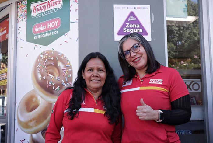Seimujer y SSP transforman tiendas Oxxo en Zonas Seguras para las mujeres