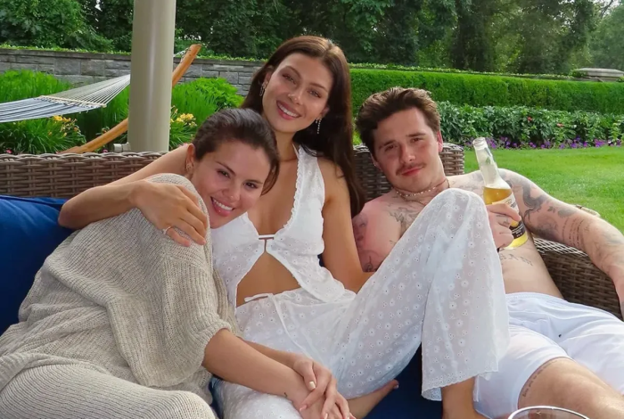 Selena Gomez se aleja de Brooklyn Beckham y Nicola Peltz