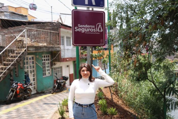 Senderos del teleférico de Uruapan garantizan seguridad a mujeres: Seimujer