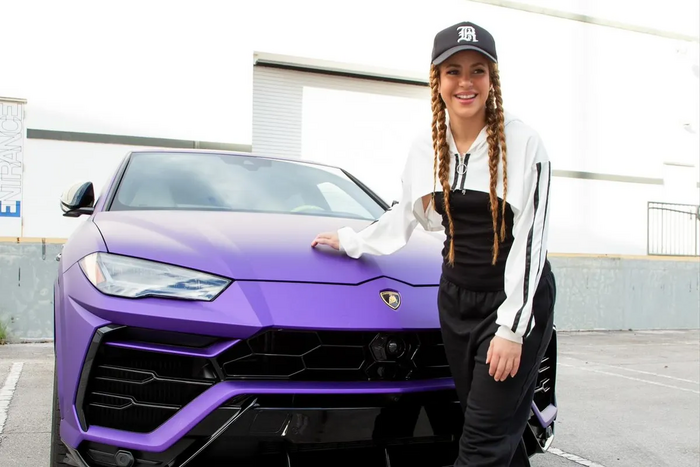 Shakira anuncia ganador de su Lamborghini