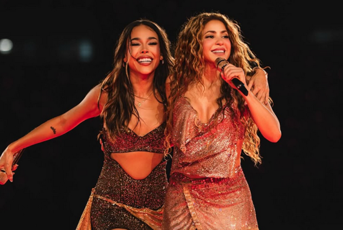 Shakira y Danna Paola deslumbran en CDMX