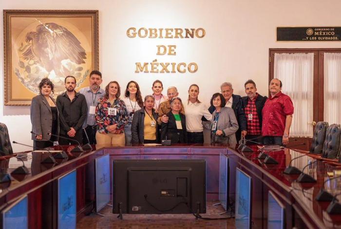 Sheinbaum aborda desapariciones forzadas con Comité Eureka