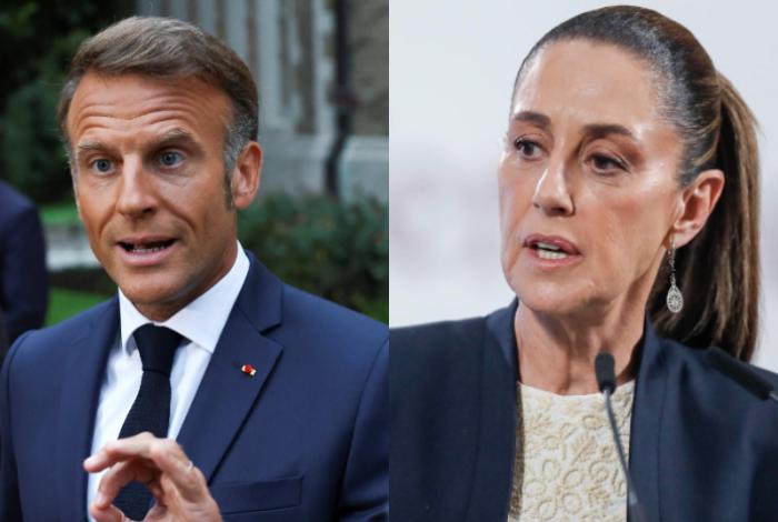 Sheinbaum anuncia la visita del presidente de Francia, Emmanuel Macron, a México