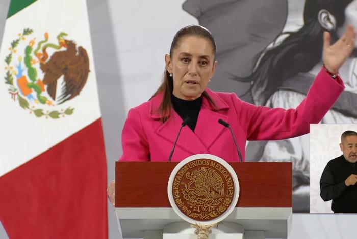 Sheinbaum critica movilización de la CNTE