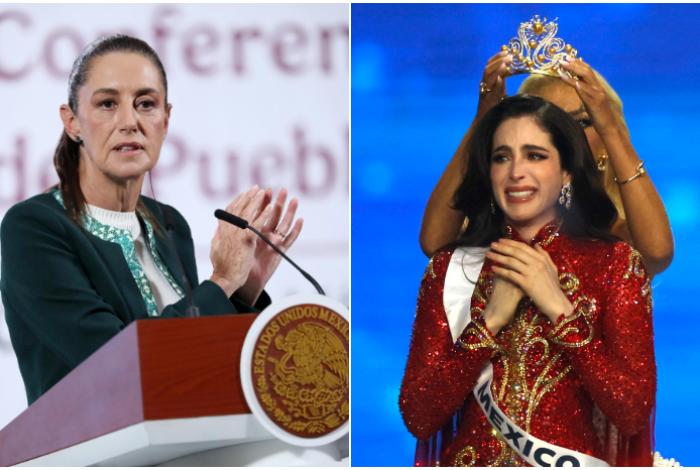 Sheinbaum pide a Fiscalía mexicana informar sobre investigación al dueño de Miss Universo