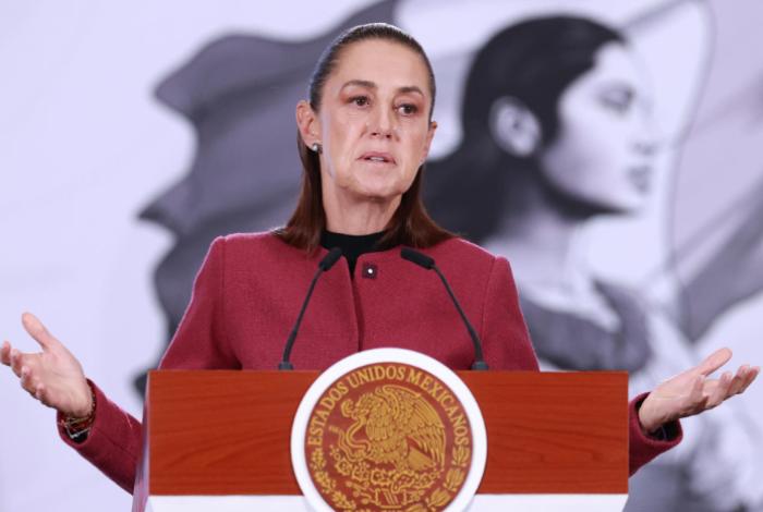 Sheinbaum pone en duda autenticidad de video atribuido al Cártel de Sinaloa contra gobernador de Zacatecas