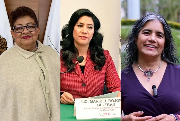 Sheinbaum propone terna para dirigir la FGR con Ernestina Godoy, Luz María Zarza y Maribel Bojorges