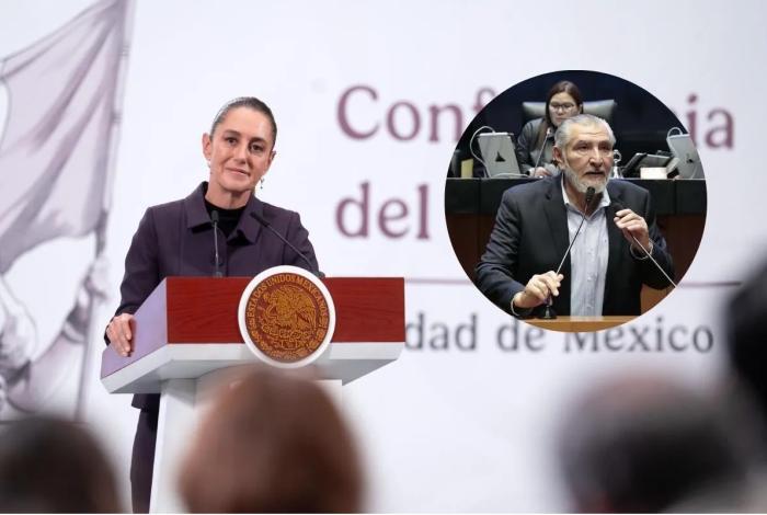 Sheinbaum responde sobre si Adán Agusto López recibió 79 mdp de empresas fantasma: “Que aclare el senador”