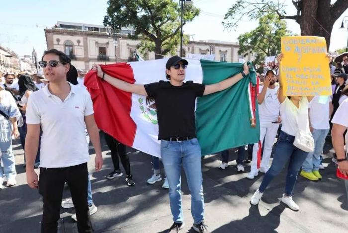 Sin incidentes, manifestación en el Centro Histórico de Morelia: Segob