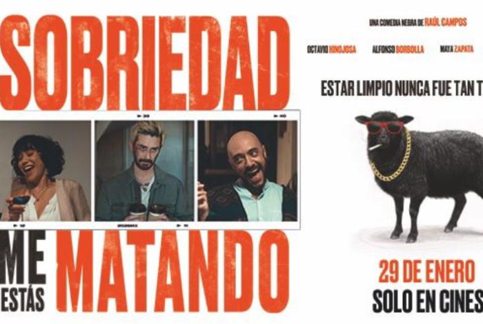 “Sobriedad me estás matando” llega a cines: Una comedia negra sobre segundas oportunidades