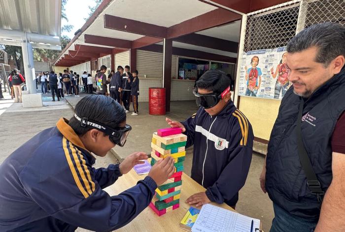 SSM llevó jornada informativa contra las adicciones a secundaria de Morelia