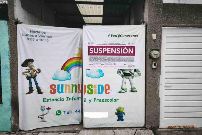 SSM suspende estancia infantil en Morelia por incumplir normas sanitarias