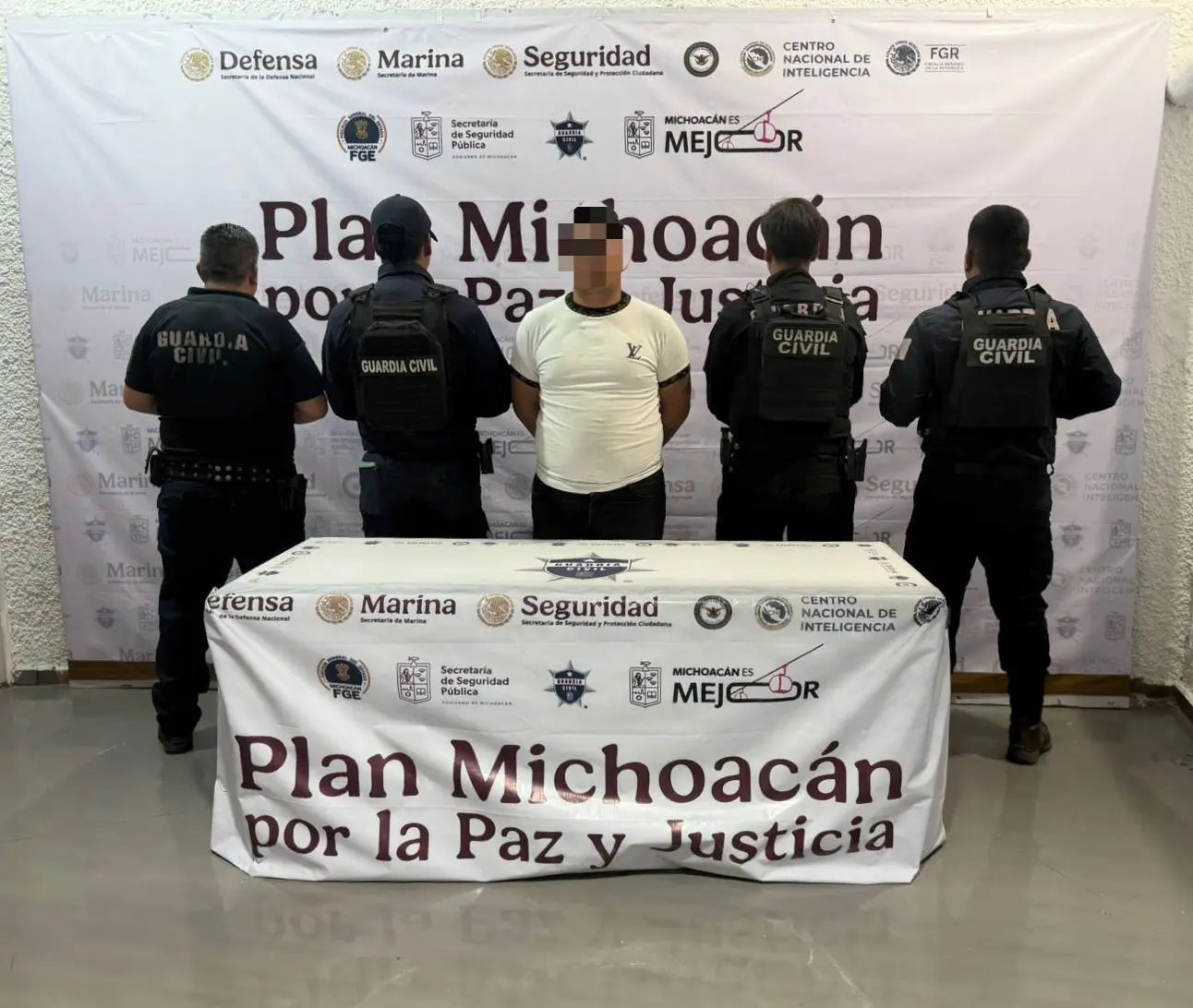 SSP detiene a presunto responsable de tentativa de robo de vehículo en Morelia