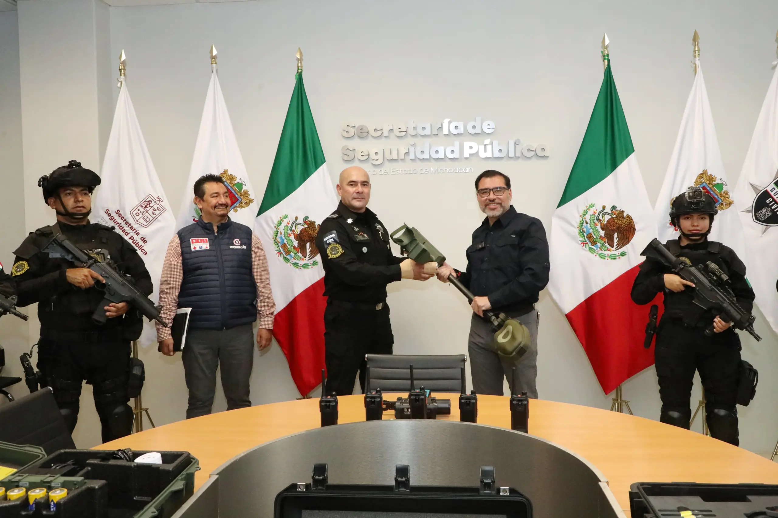 SSP invierte 8 mdp en equipamiento de alta tecnología para detección de explosivos