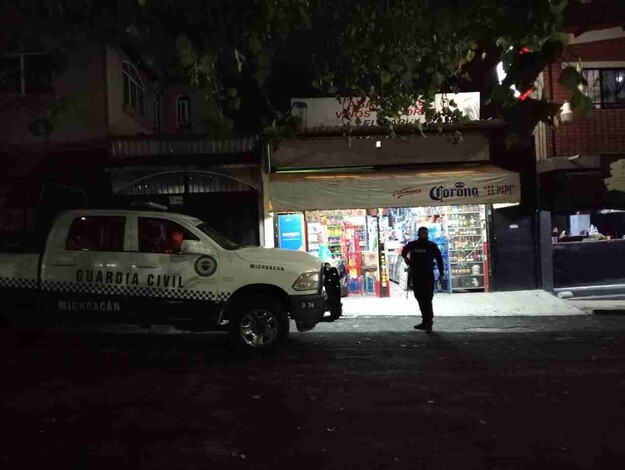 SSP mantiene labores de vigilancia en diversos establecimientos, en Morelia