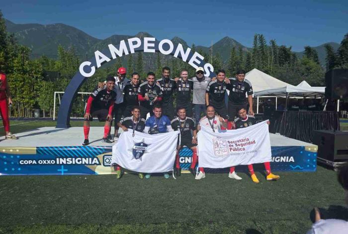 SSP Michoacán gana torneo nacional de fútbol