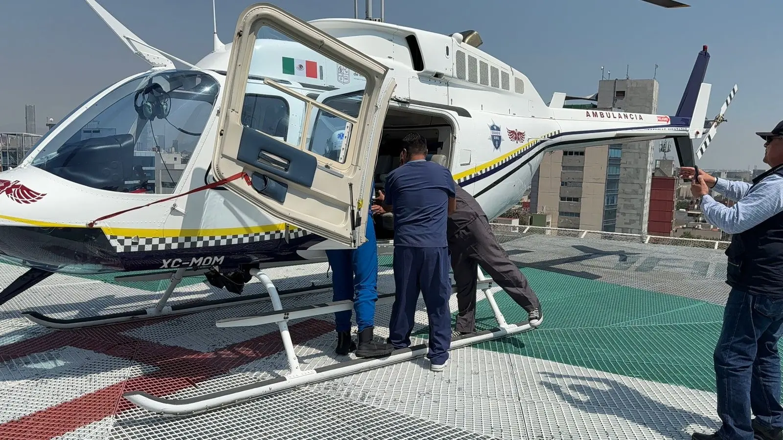 SSP realiza traslado de órgano con fines de transplante a la CDMX