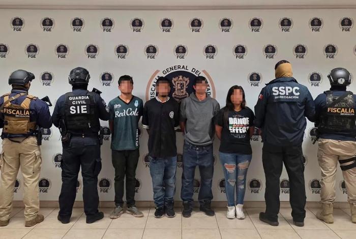 SSP, SSPC y FGE rescatan víctima privada de la libertad y detienen a 4 implicados