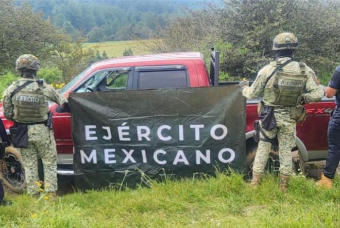 SSP y Defensa recuperan cuatro vehículos robados, en Zinapécuaro