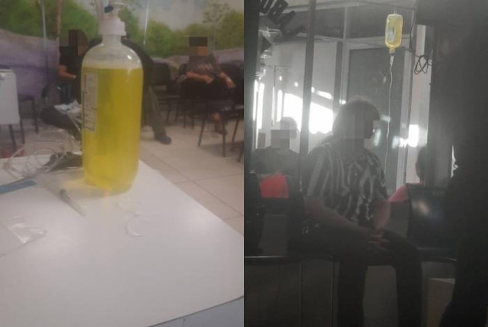 Suman seis fallecidos tras aplicación de sueros vitaminados; paciente exhibe negligencias