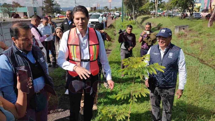 Supervisa Alfonso Martínez jornada de limpieza, dragado y bacheo en Morelia