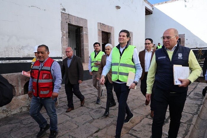 Supervisa Alfonso Martínez trabajos de rescate del Conservatorio de Música de las Rosas