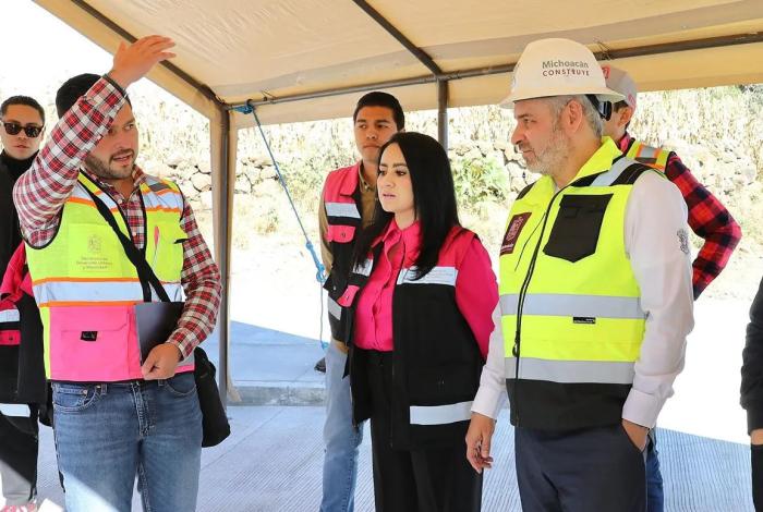 Supervisa Bedolla avance de obras en Villas del Pedregal; se invierten 100 mdp