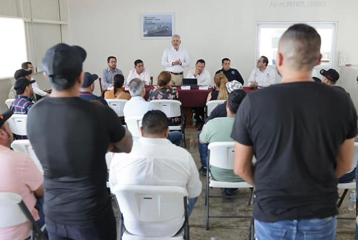 Supervisa Bedolla en Coahuayana, atención a víctimas