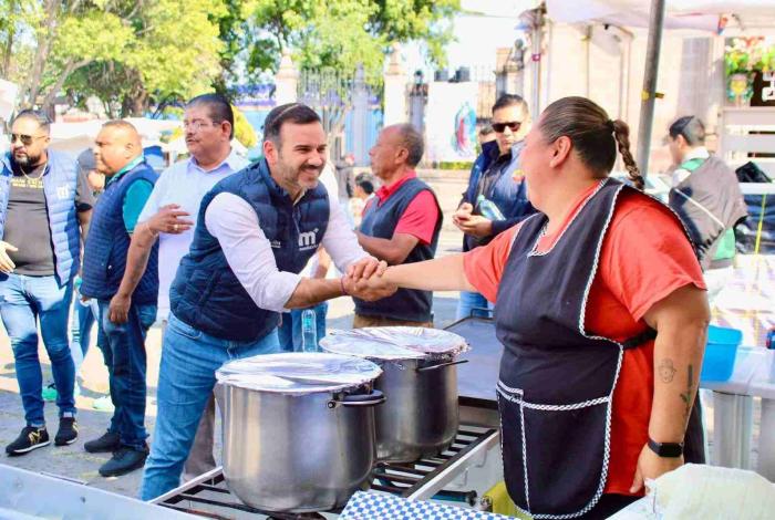 Supervisa Yankel Benítez establecimientos de Fiestas Guadalupanas