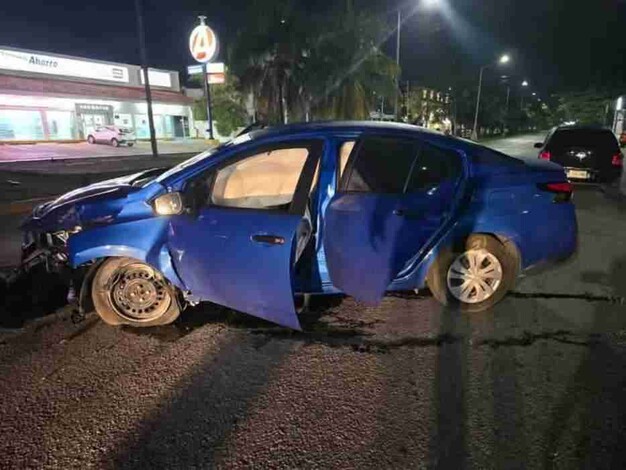 Suspenden a mando policial de Cancún tras accidente vial