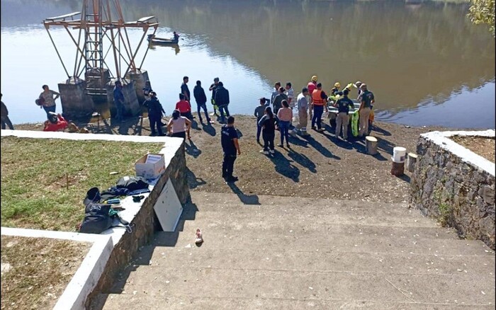 Tacámbaro: Encuentran y rescatan el cadáver del desaparecido en La Laguna de La Magdalena