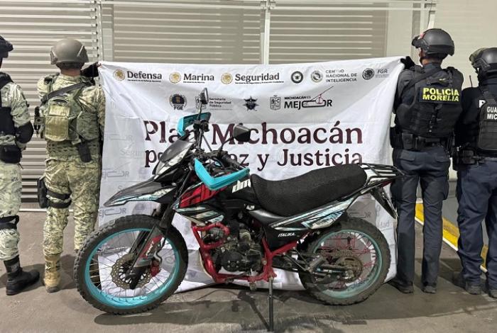 Tarímbaro: Aseguran armas y droga tras tiroteo en Cuparátaro