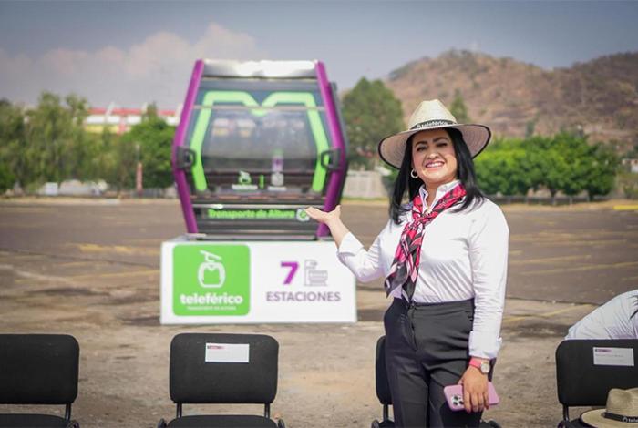 Tecnología de punta y seguridad total, así será el teleférico de Morelia: Gladyz Butanda