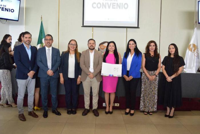 TEEMICH y la CEDH signan convenio de colaboración en uso de nuevas tecnologías