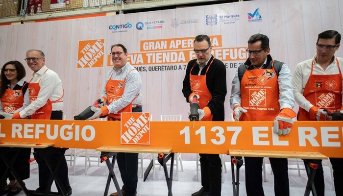 The Home Depot instala nueva tienda en Querétaro