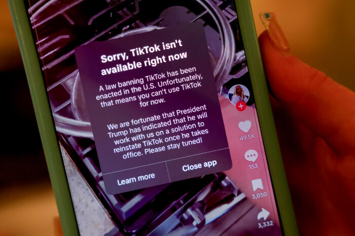 TikTok deja de funcionar en Estados Unidos; 170 millones de usuarios afectados