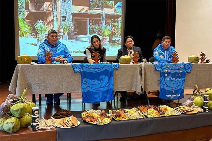 Todo listo para el 13º Torneo de Natación en Agua Abierta en Palma Sola, en la costa michoacana