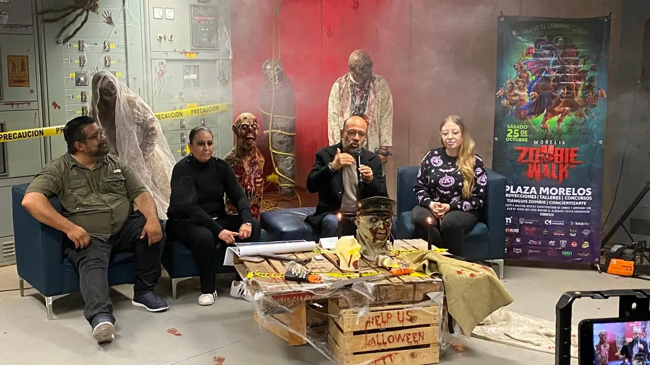 Todo listo para la caravana Zombie Walk 2025