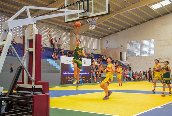 Todo un éxito, el Selectivo Estatal de Básquetbol en Lázaro Cárdenas