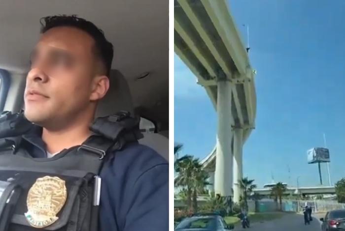“Tomen como primordial su salud mental”: Policía se arroja desde un puente en León